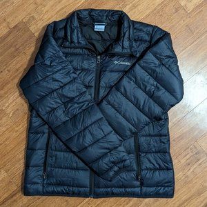 Columbia Women's Navy Puffer Jacket Large